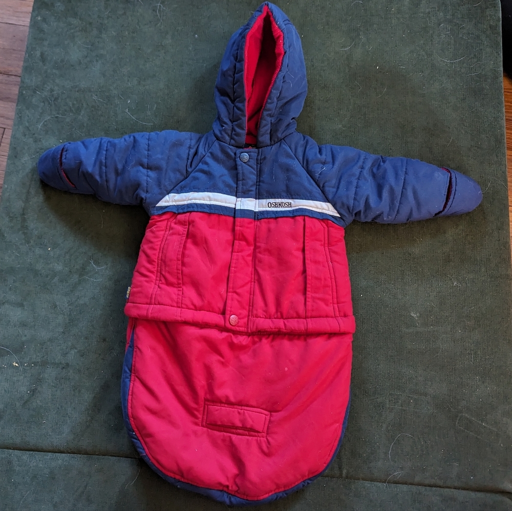 Vintage OshKosh baby snow suit.